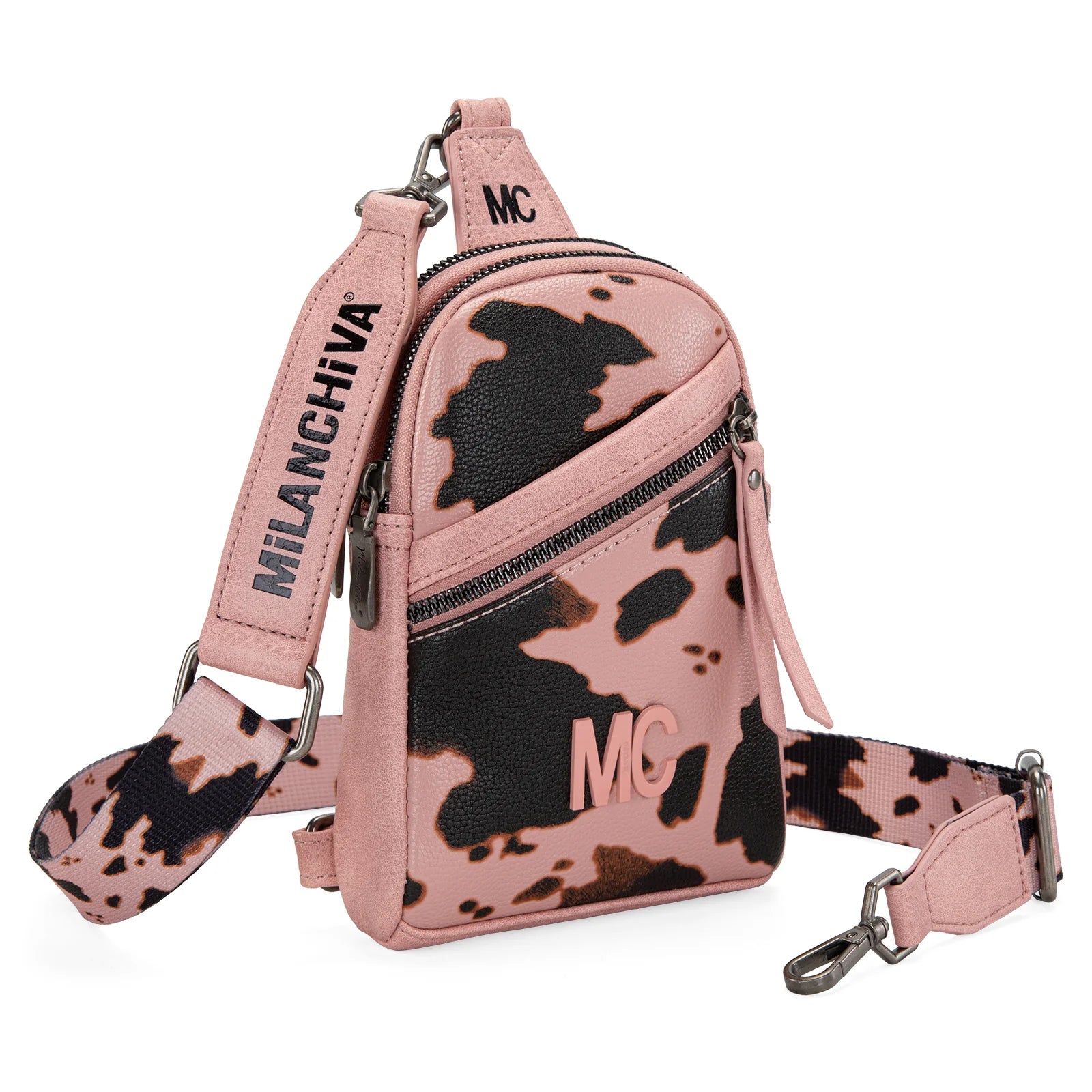 MC-3354 Milan Chiva Sling Bag/Crossbody/Chest Bag -Pink