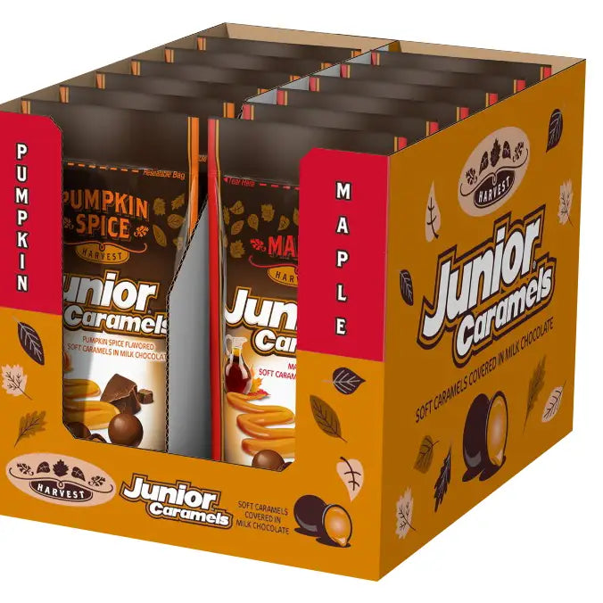 Junior Caramels Harvest - Pumpkin Spice/Maple, 4.5oz,