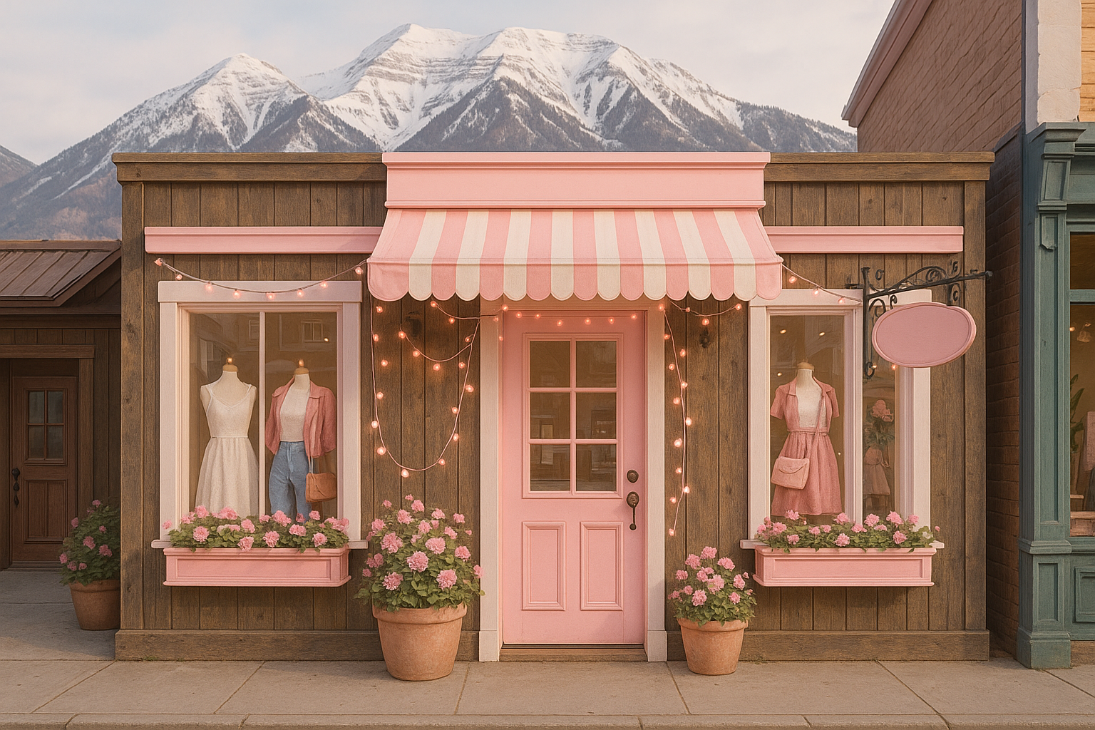 More cutesy and add some pink
