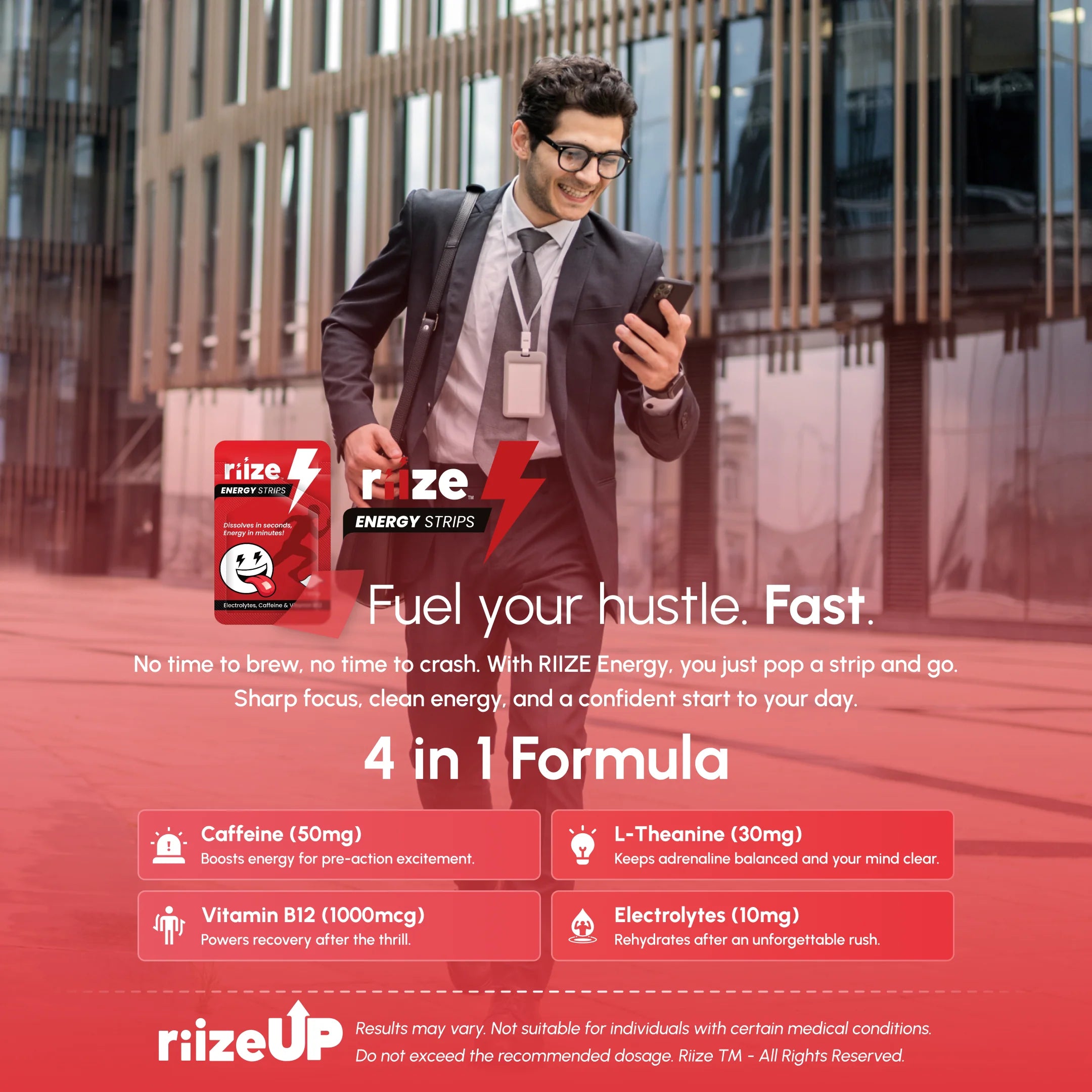Riize Up Energy single packet