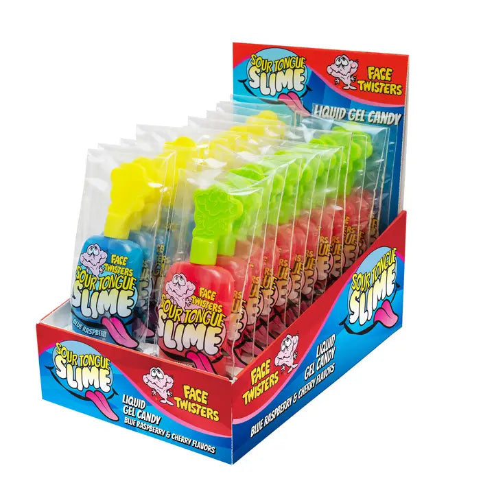 Sour Tongue Slime Blue Raspberry/Cherry