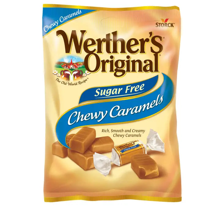 Werther's Sugar Free Chewy Caramels, 2.75oz