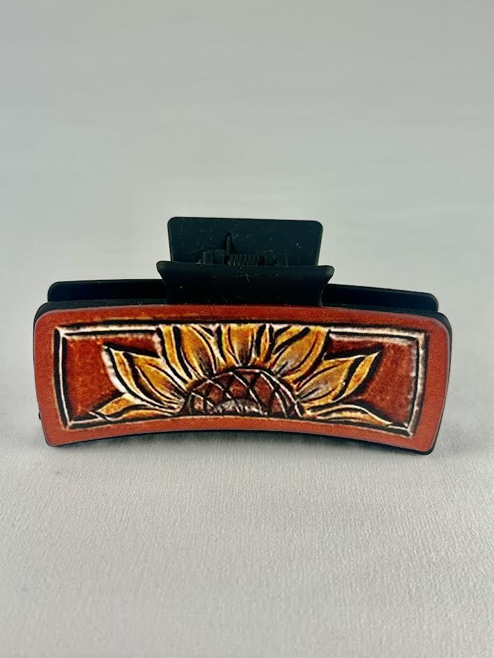 Large Sunflower Clip