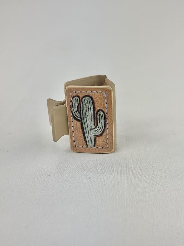 Sm Green Cactus Clip