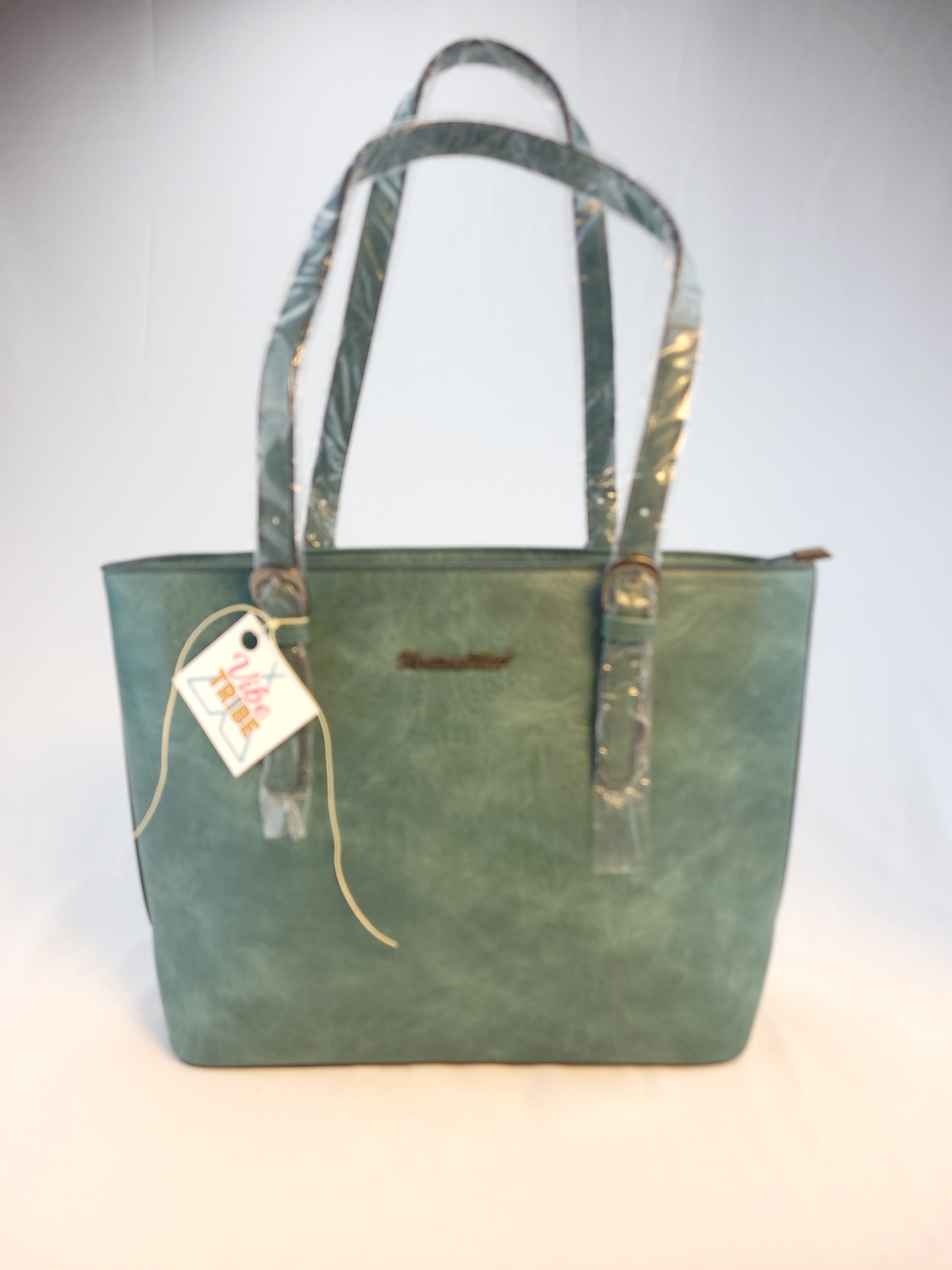 Montana West Carry All Tote-Turquoise