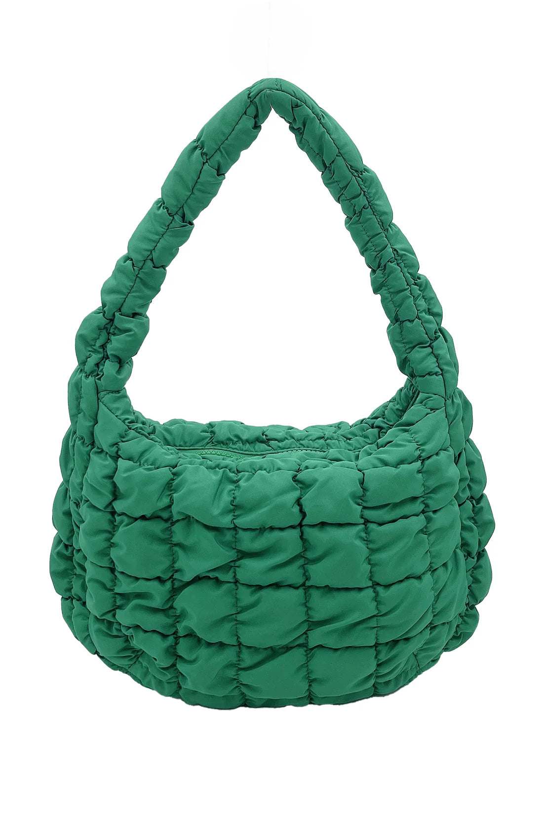 Small Green Quilted Bag