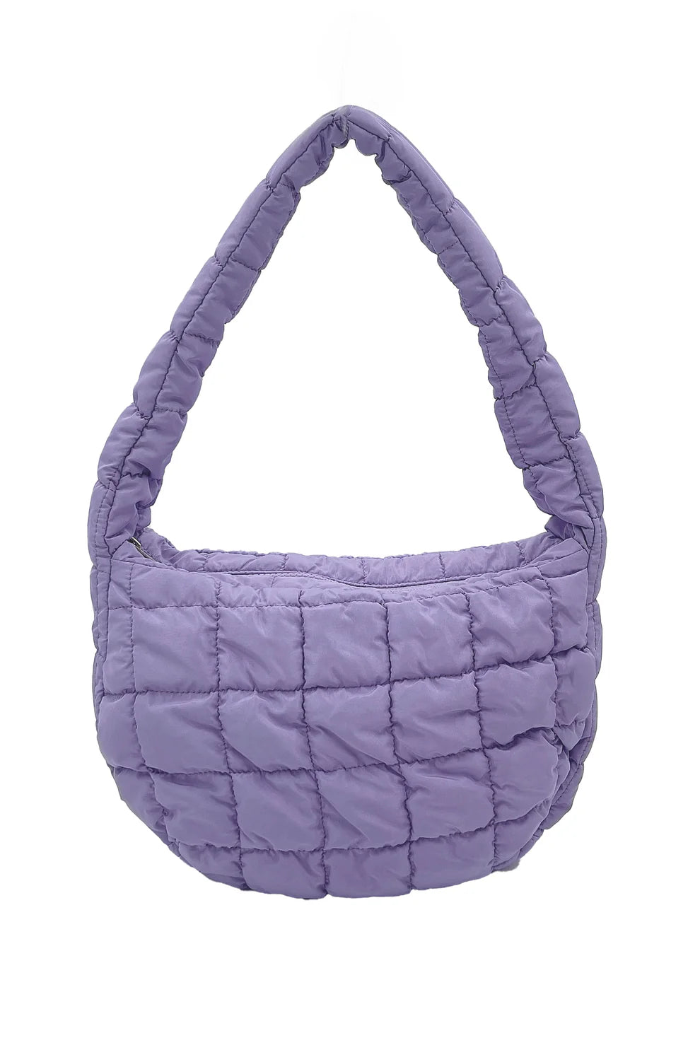 Small Lavender Quilted Handbag