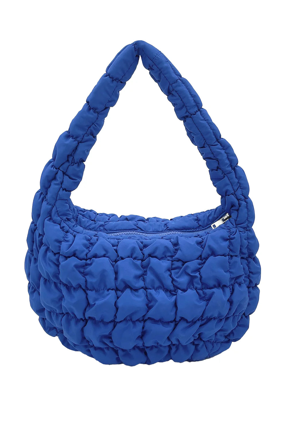 Small Royal Blue Quilted Handbag