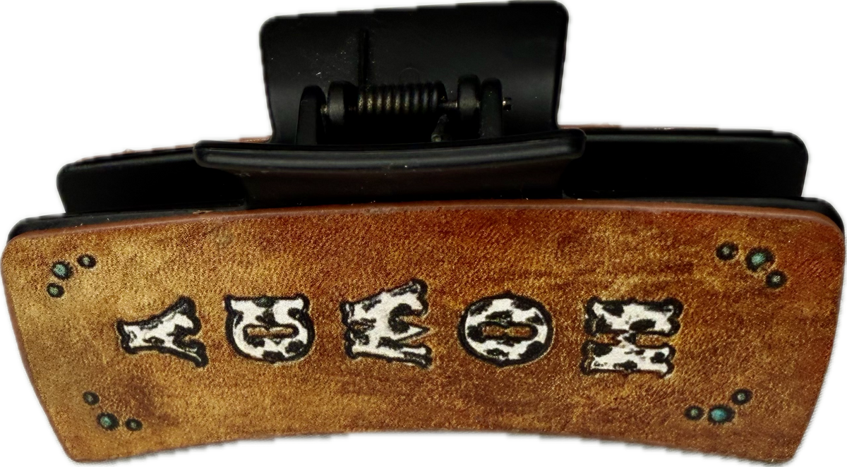 Lg Howdy Cow Clip