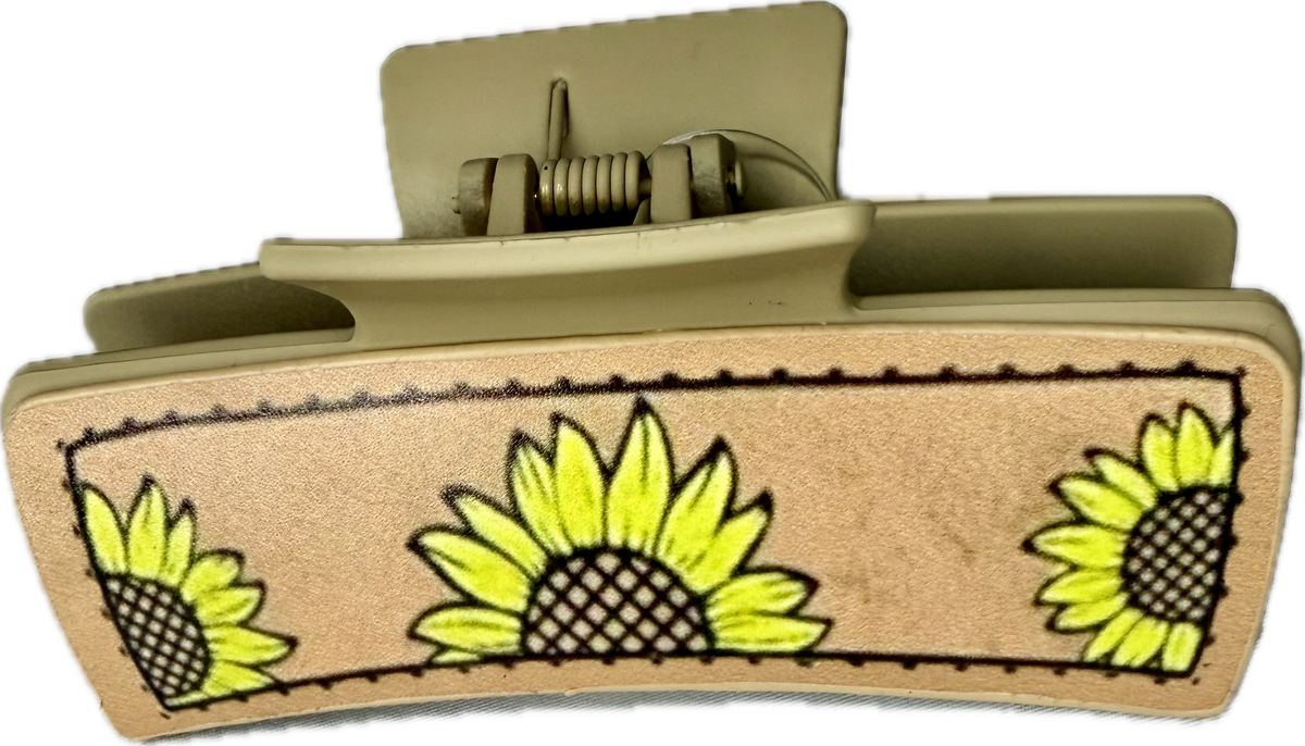 Lg Three Bloom Sun Clip