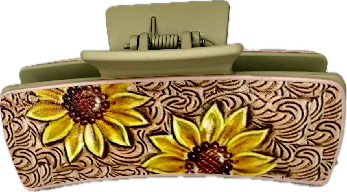 Lg Embossed Sun Clip
