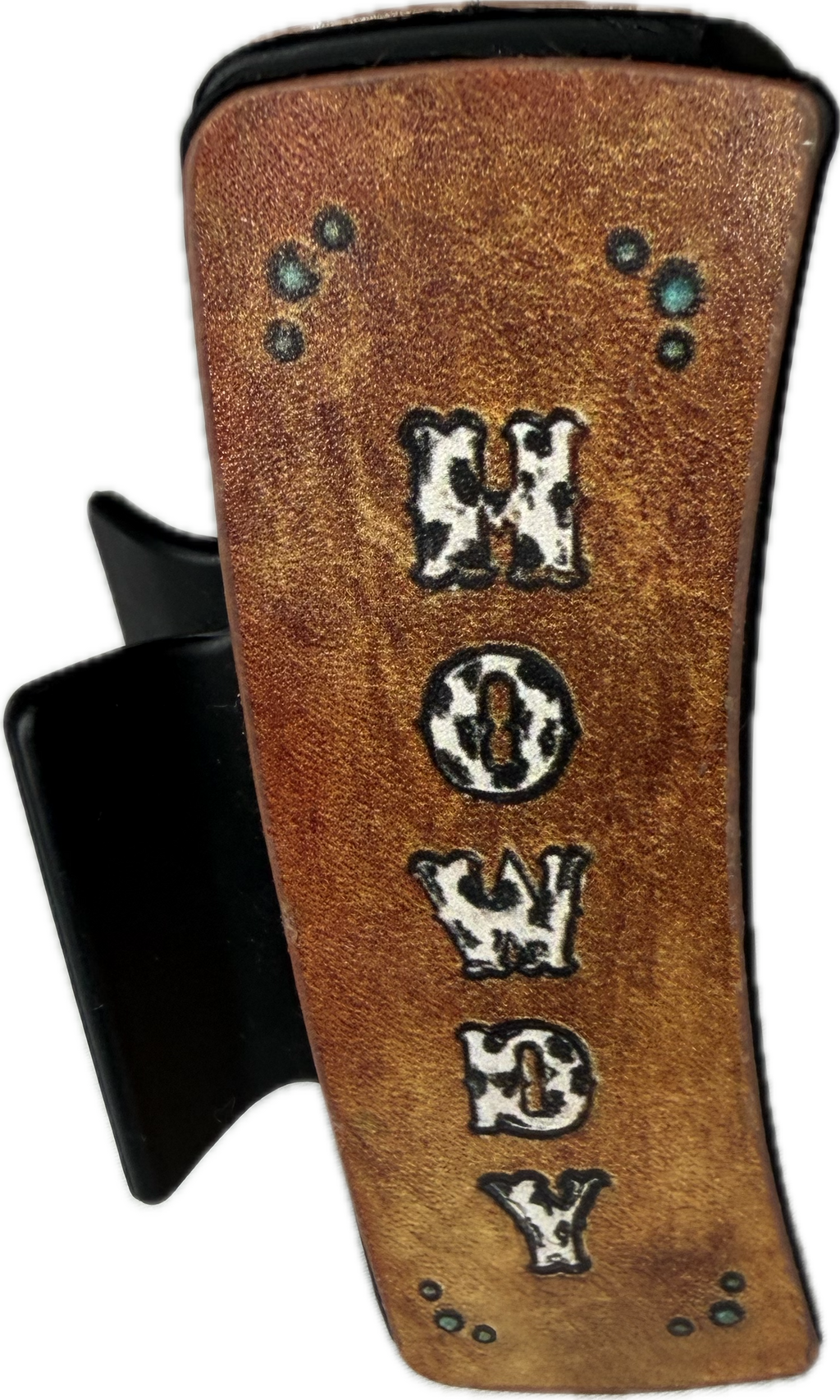 Lg Howdy Cow Clip