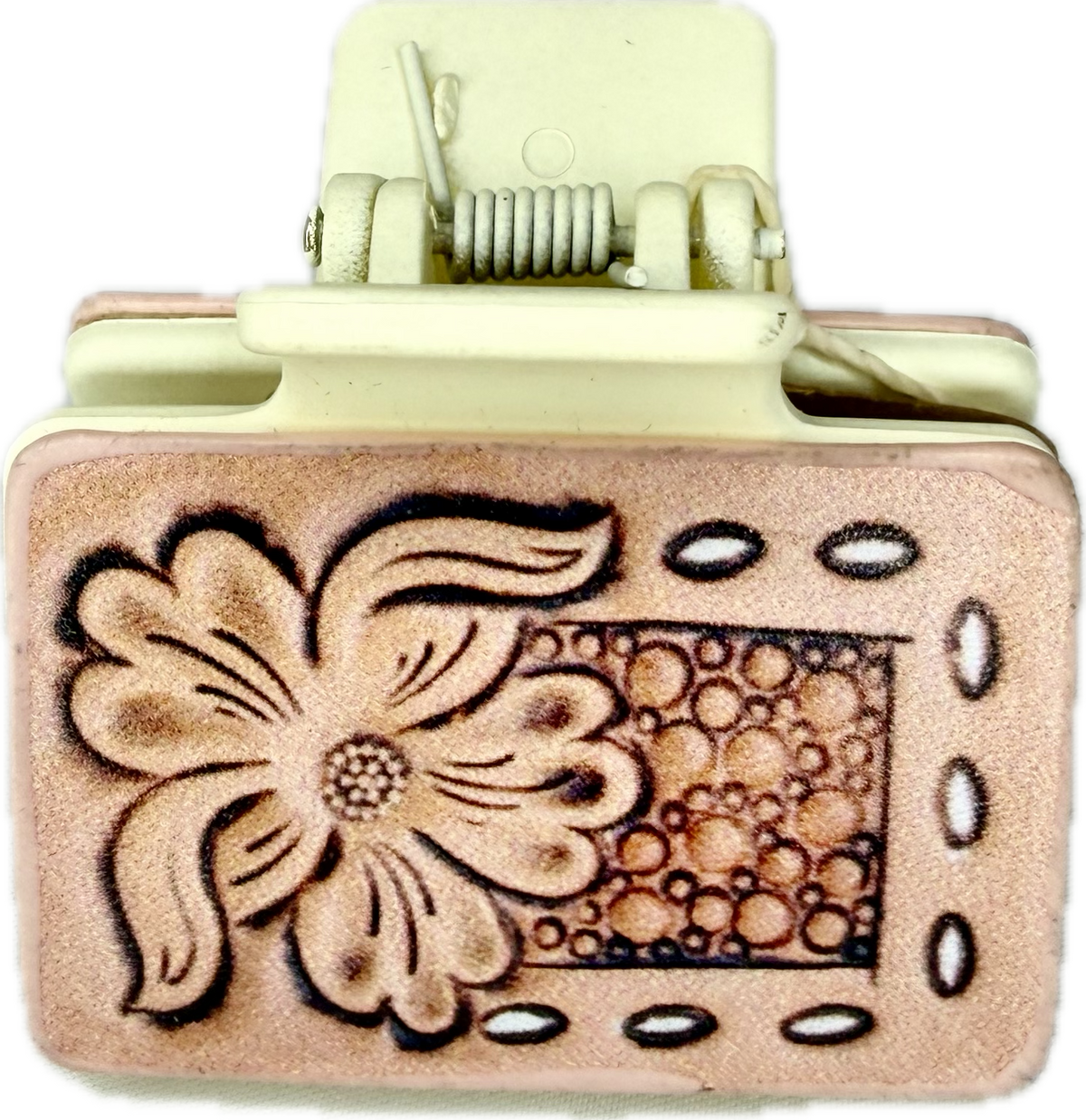 Sm Pink Flower Clip