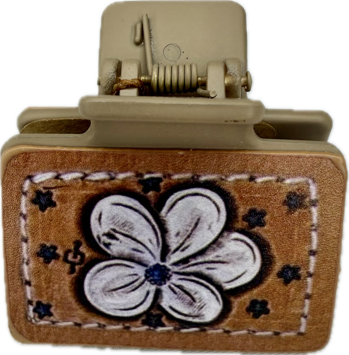 Sm Purple Flower Clip