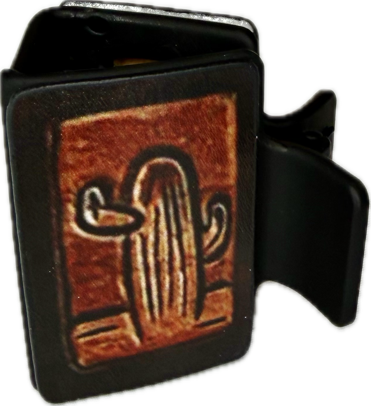 Sm Brown Cactus Clip