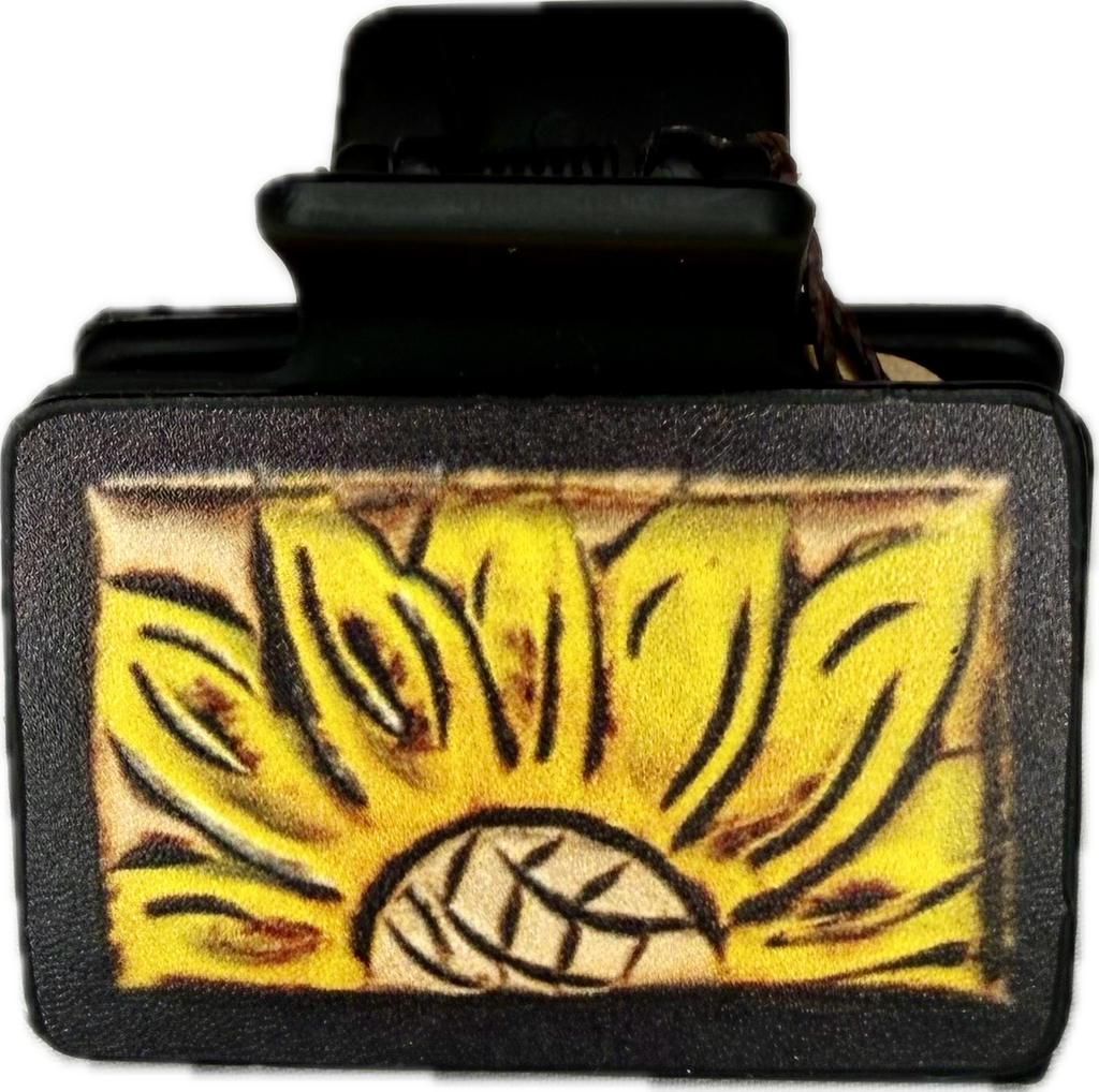 Sm Yellow Sunflower Clip