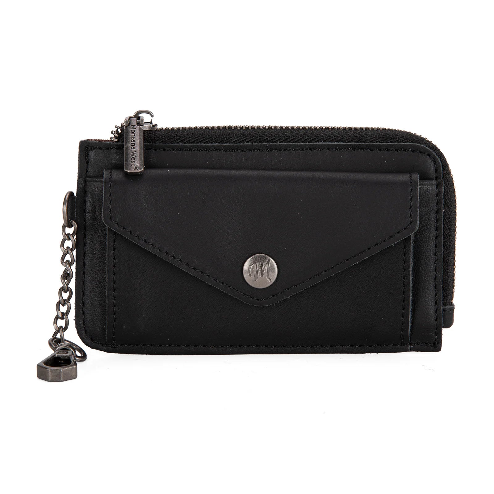 Montana West Genuine Leather Card Case RFID Wallet