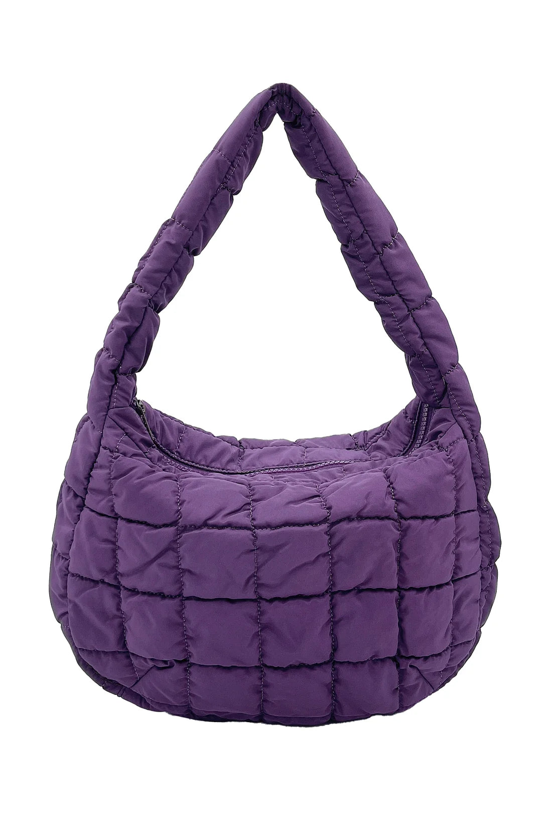 Small Purple Quilted Bag